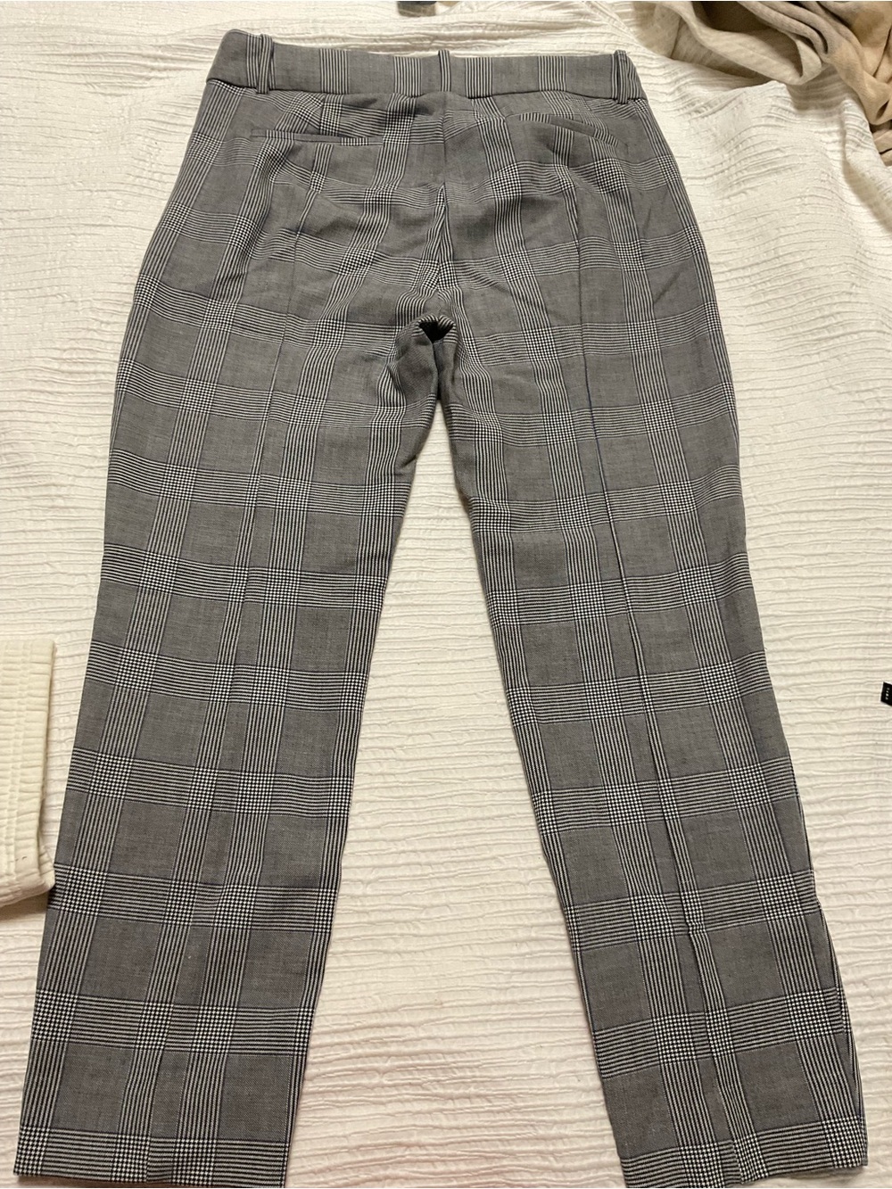 J. Crew Gray Glen Plaid Chinos - Slim Tailored Fit
